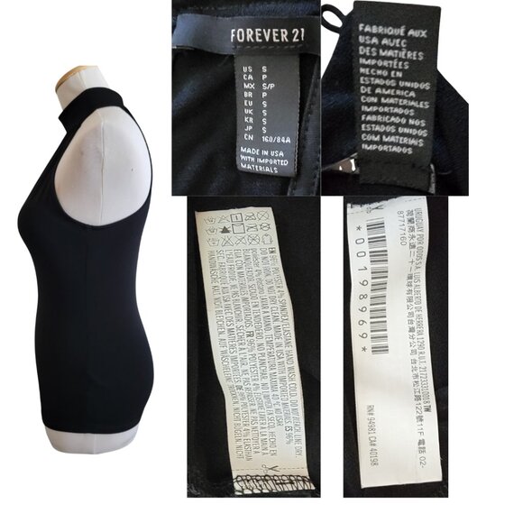 Forever 21 Mock Neck Keyhole Top - Picture 3 of 3